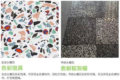 水磨石 冰冷材质中的温暖色彩，赋予空间生命力的装饰材料